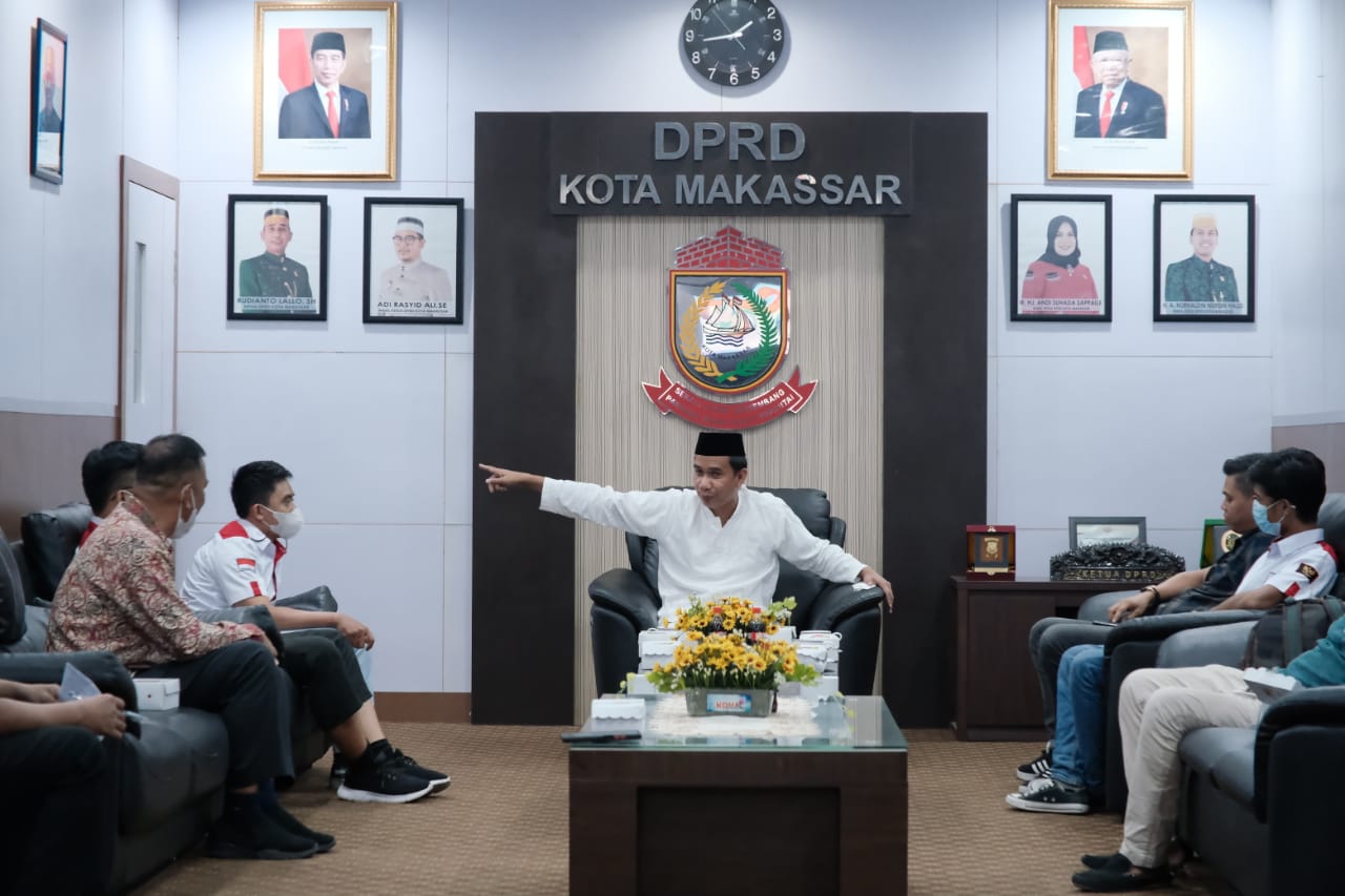 Ketua DPRD Makassar Terima Audiensi Lakin